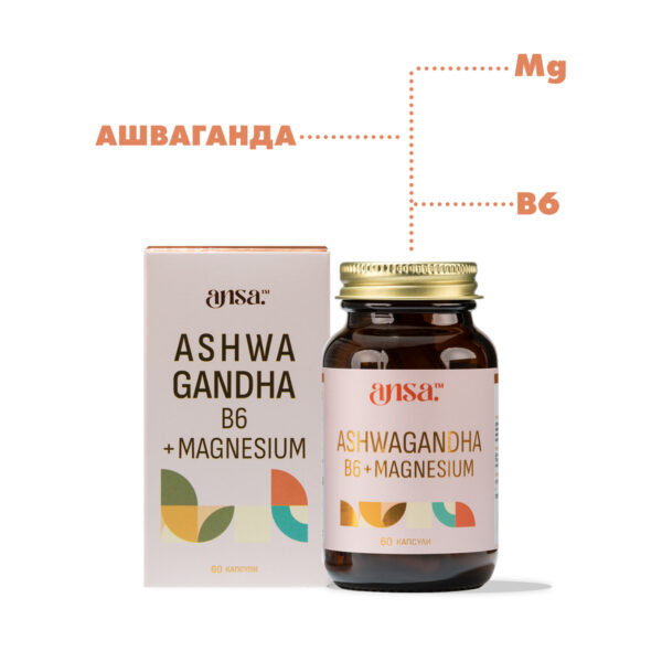 ansa™ – Ashwagandha, Magnesium, B6 - Image 4